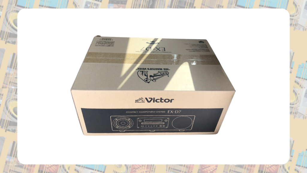 Victorの発明「ウッドコーン」搭載ミニコンポ『EX-D7』買取致しました 